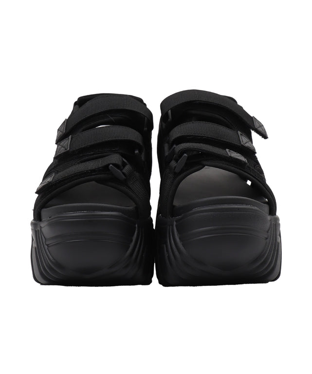 厚底ベルトスポーツサンダル