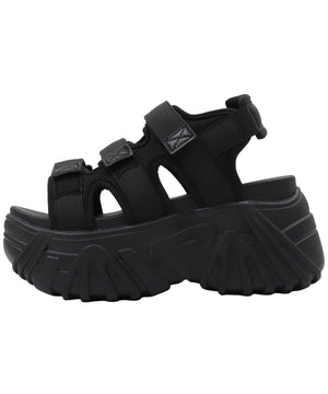 厚底ベルトスポーツサンダル