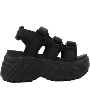 厚底ベルトスポーツサンダル