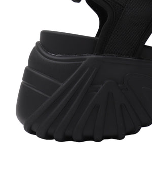 厚底ベルトスポーツサンダル