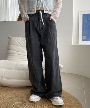 デニムブラック　モデル:157cm M着用