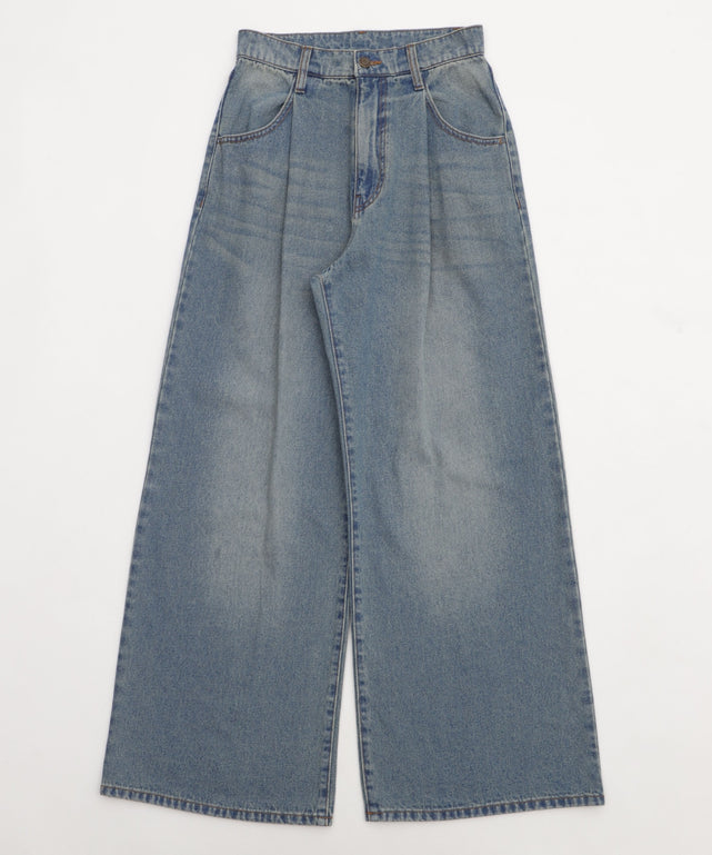 デニム中濃加工