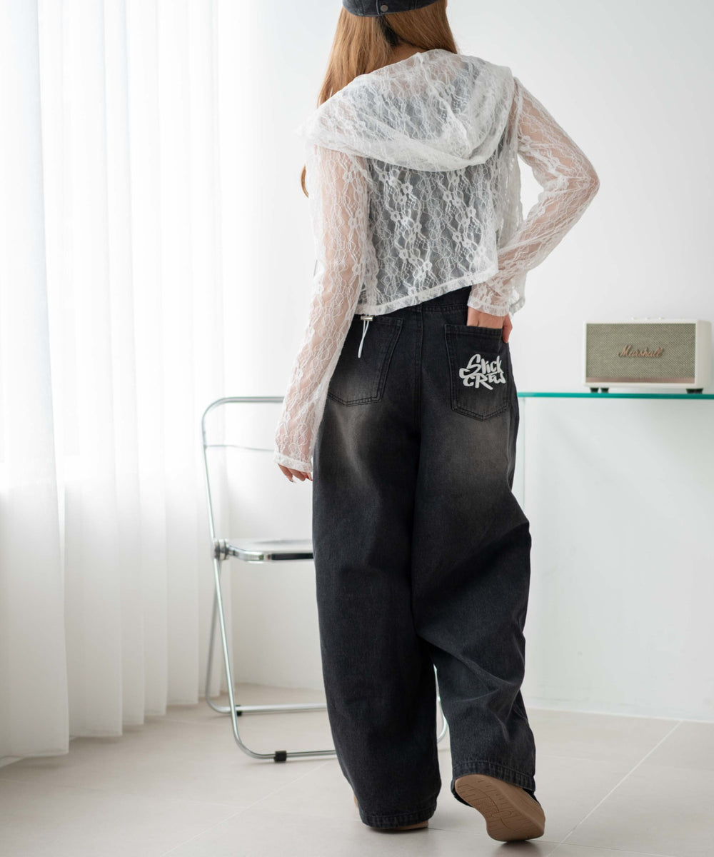 デニムブラック モデル：155cm M着用