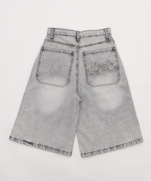 ロゴスタッズハーフパンツ