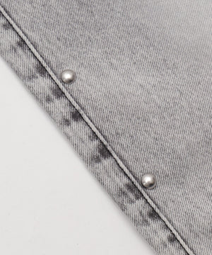 ロゴスタッズハーフパンツ