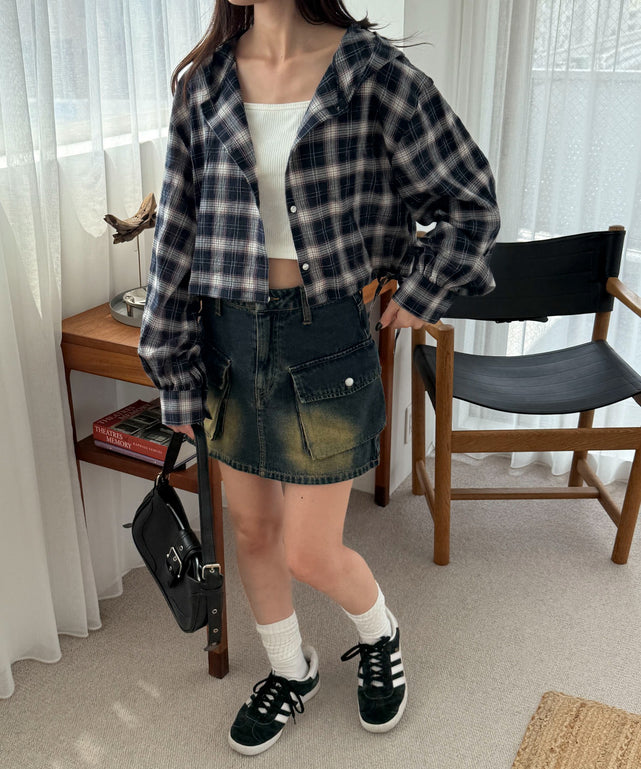 ネイビー モデル：158cm F着用