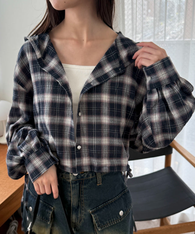 ネイビー モデル：158cm F着用