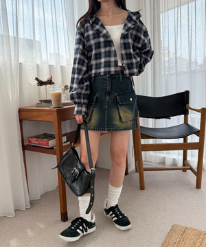 ネイビー モデル：158cm F着用