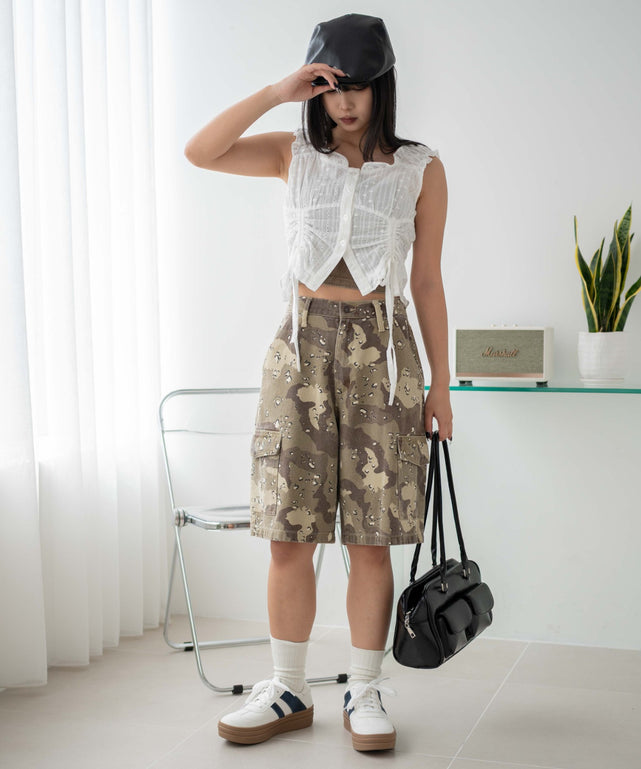 ホワイト モデル：160cm F着用