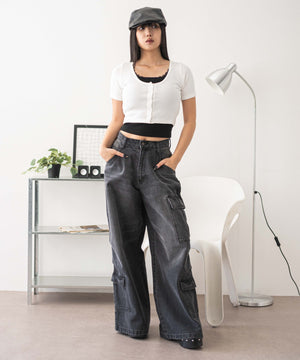 ホワイト モデル：160cm F着用