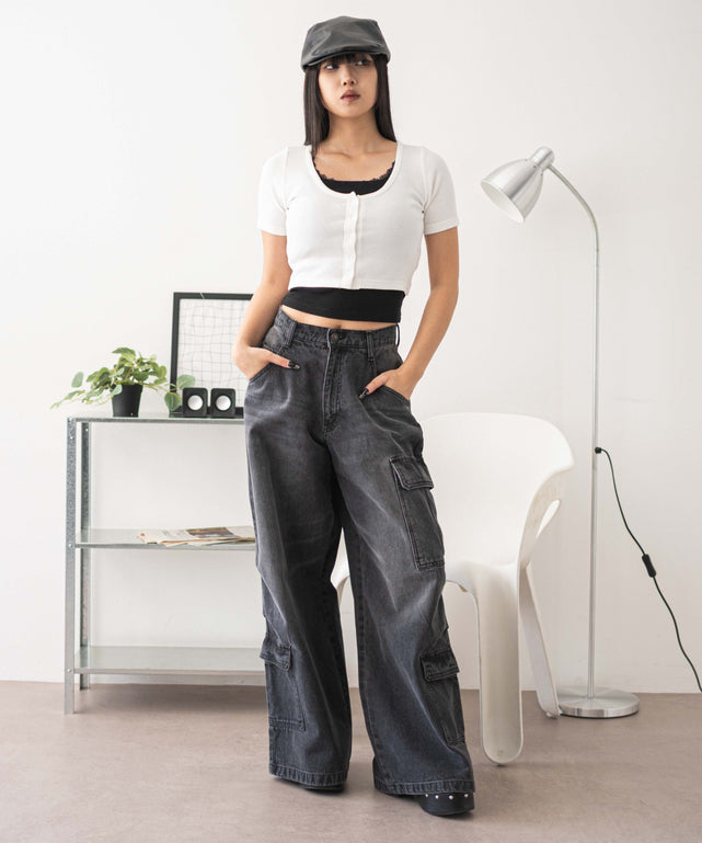 ホワイト モデル：160cm F着用