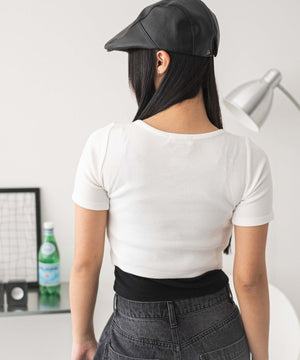 ホワイト モデル：160cm F着用