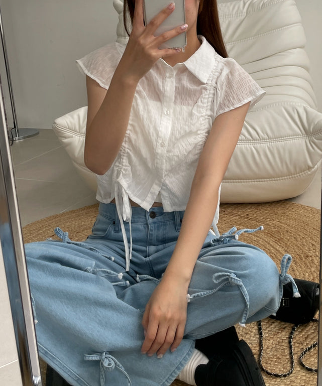 ホワイト　モデル:157cm F着用