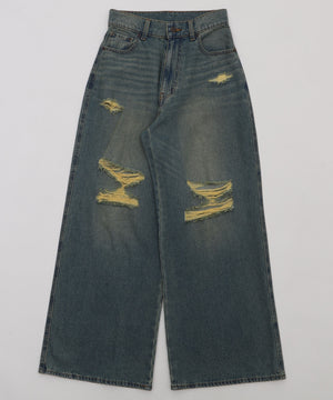 デニム中濃加工