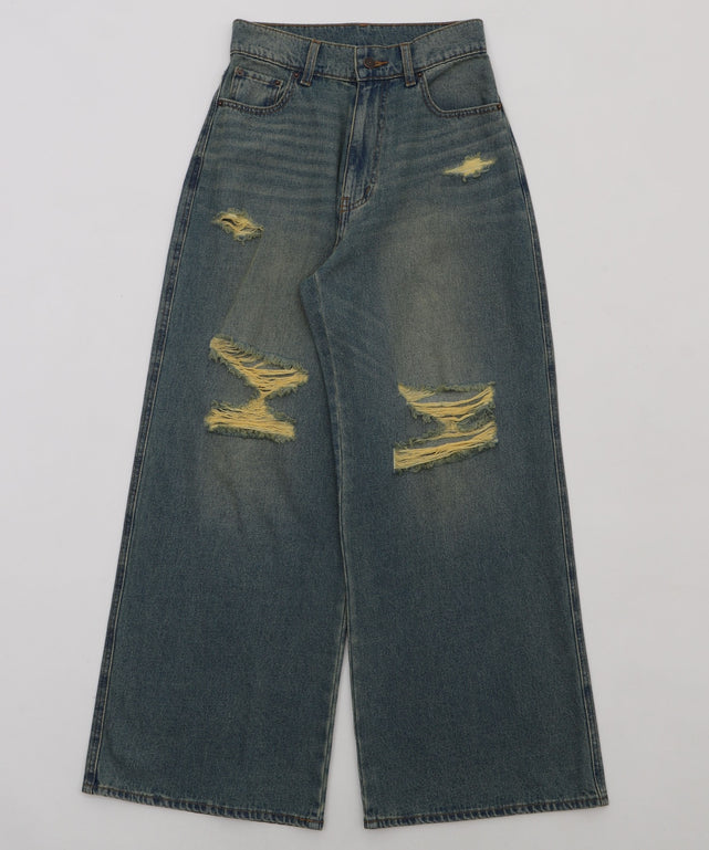 デニム中濃加工