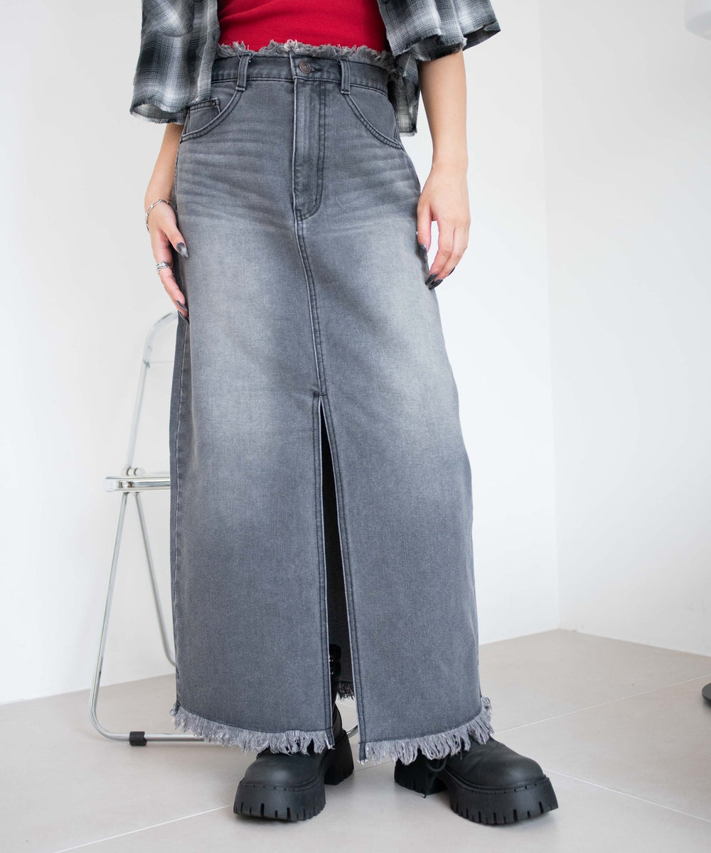 デニムブラックソノタ モデル：160cm F着用