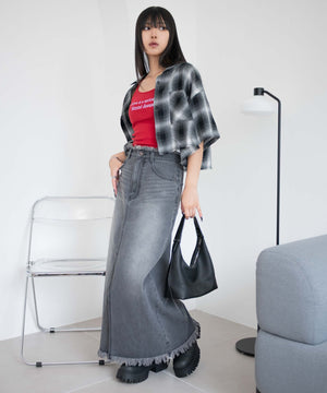 デニムブラックソノタ モデル：160cm F着用