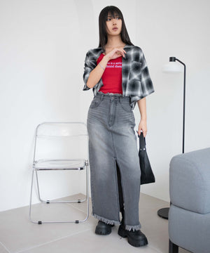 デニムブラックソノタ モデル：160cm F着用