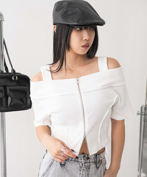 ホワイト モデル：160cm F着用