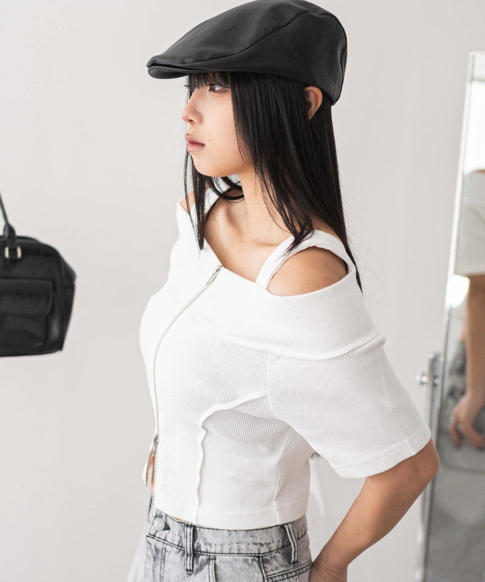 ホワイト モデル：160cm F着用