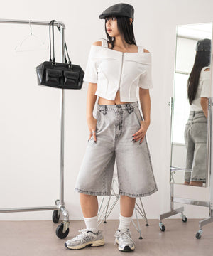 ホワイト モデル：160cm F着用