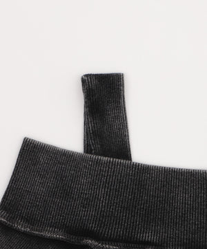 オフショルWジップトップス