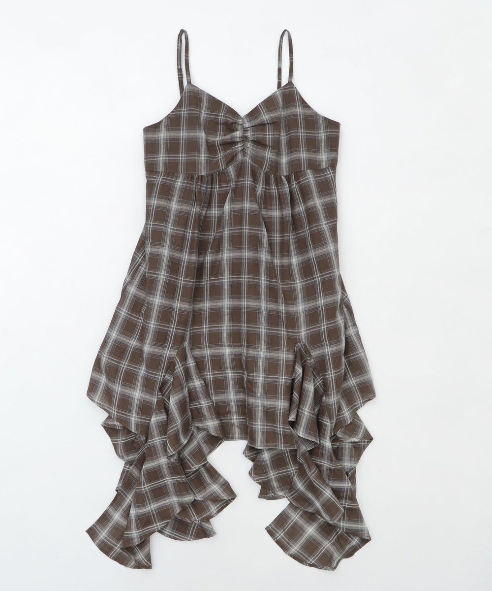 ブラウンチェック1