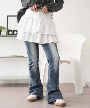 ホワイト モデル：160cm F着用