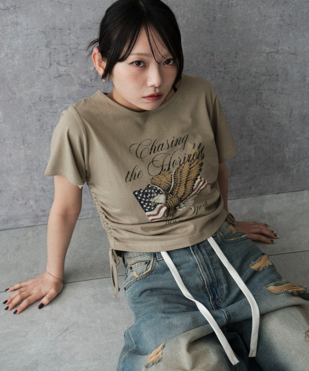 ベージュ モデル：159cm F着用