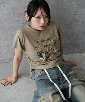 ベージュ モデル：159cm F着用