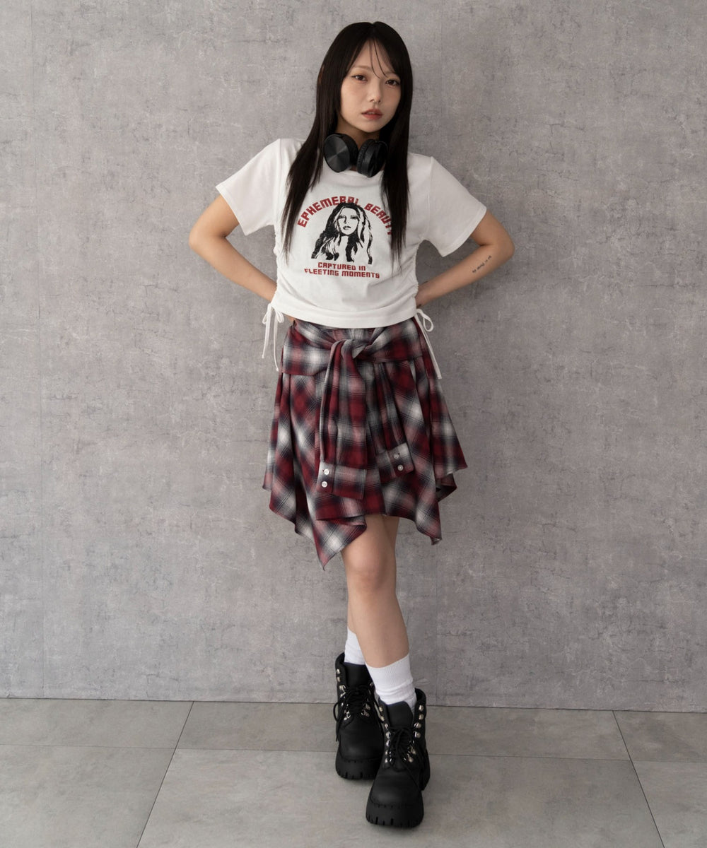 ホワイト モデル：159cm F着用