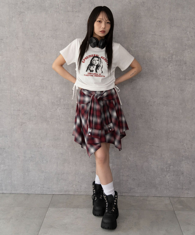 ホワイト モデル：159cm F着用