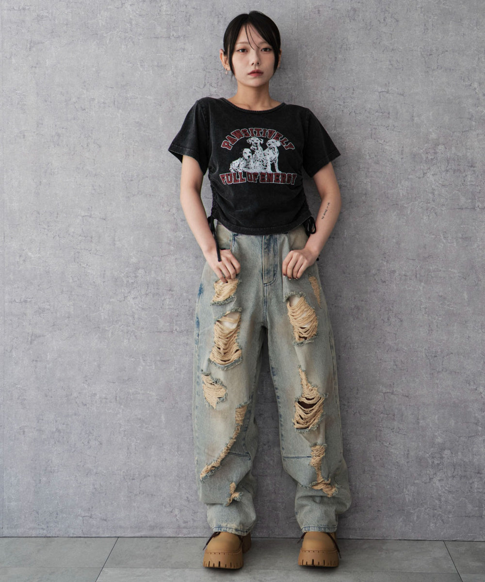 柄5 モデル：159cm F着用