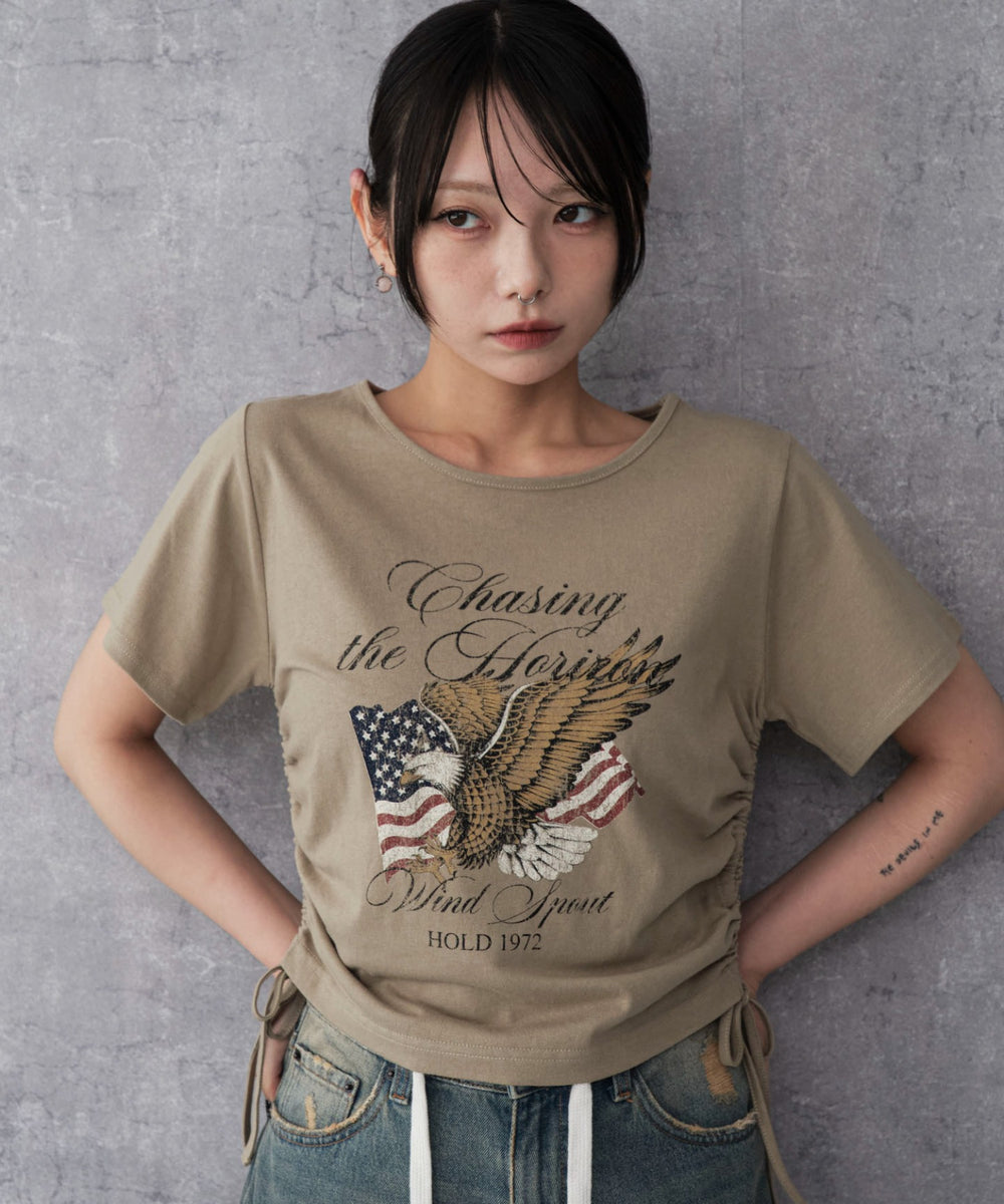 ベージュ モデル：159cm F着用