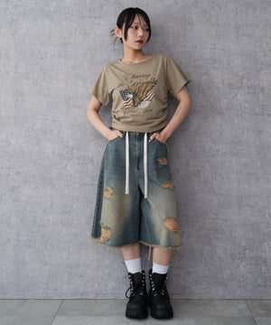 ベージュ モデル：159cm F着用