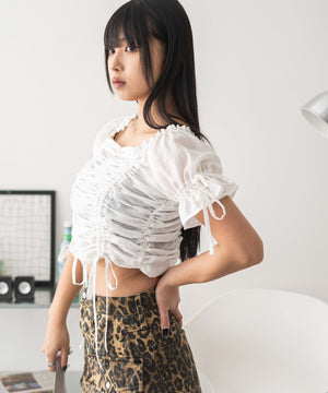 ホワイト モデル：160cm F着用