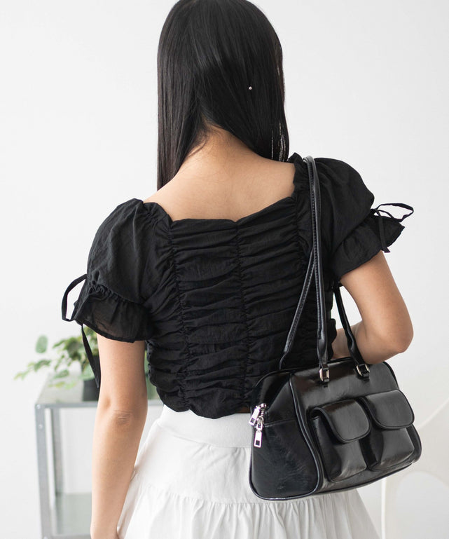 ブラック モデル：160cm F着用