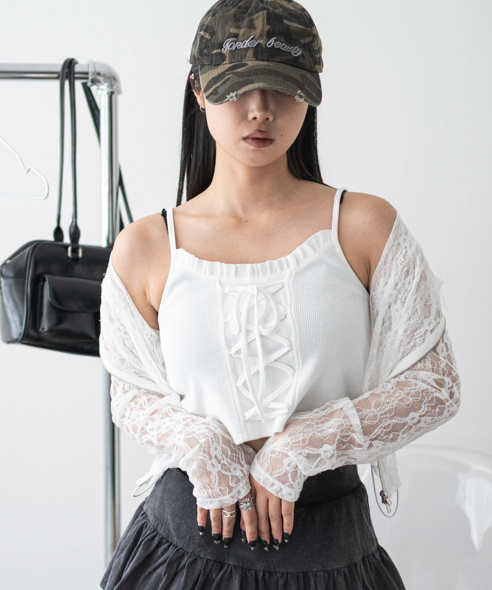 ホワイト モデル：160cm F着用