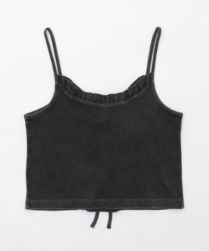 レースアップデザインキャミ