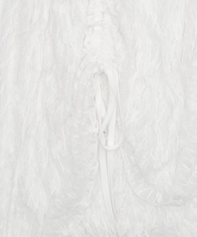 ドロストデザインレースキャミワンピ