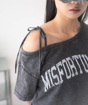 2WAYオフショルショートT