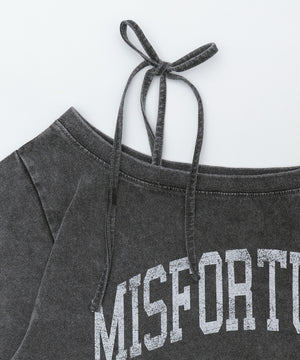 2WAYオフショルショートT