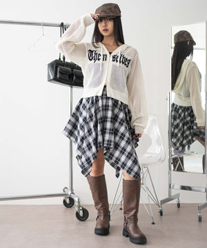 ホワイト モデル：160cm F着用