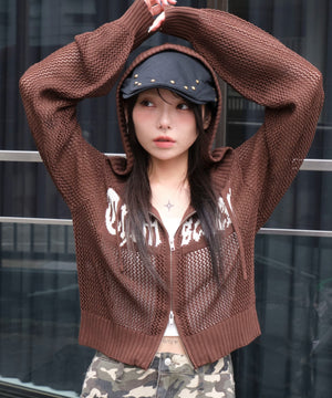 ブラウン モデル：159cm F着用