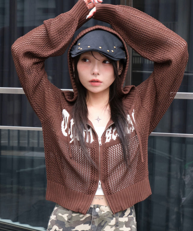 ブラウン モデル：159cm F着用