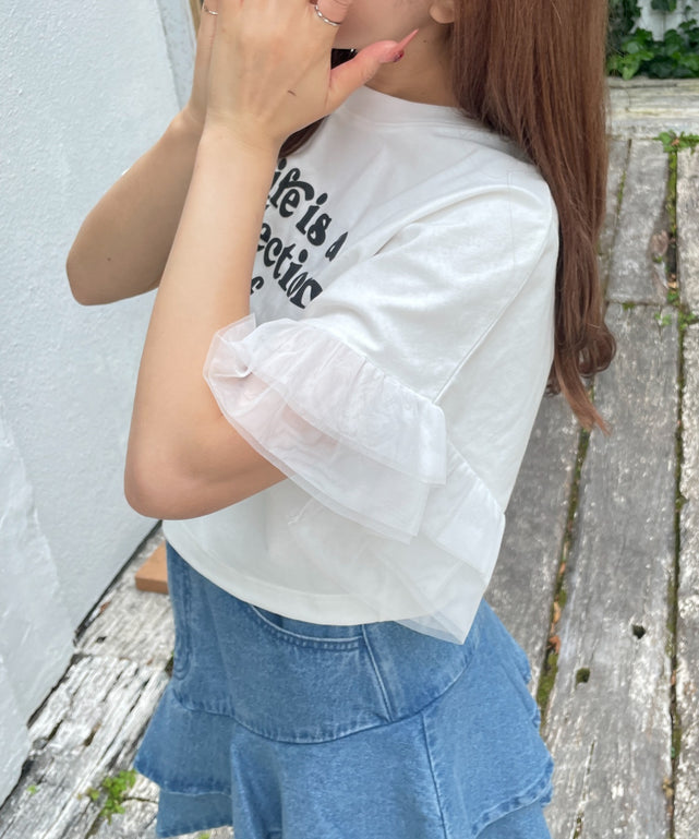 ホワイト　モデル:155cm F着用