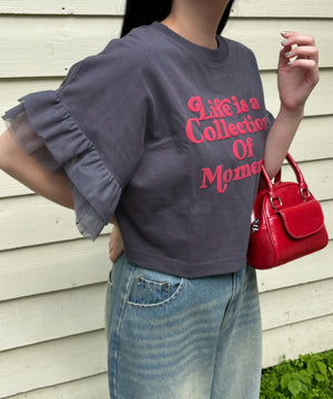 杢グレー　モデル:155cm F着用