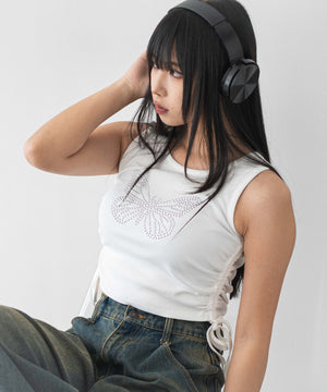 ホワイト モデル：160cm F着用