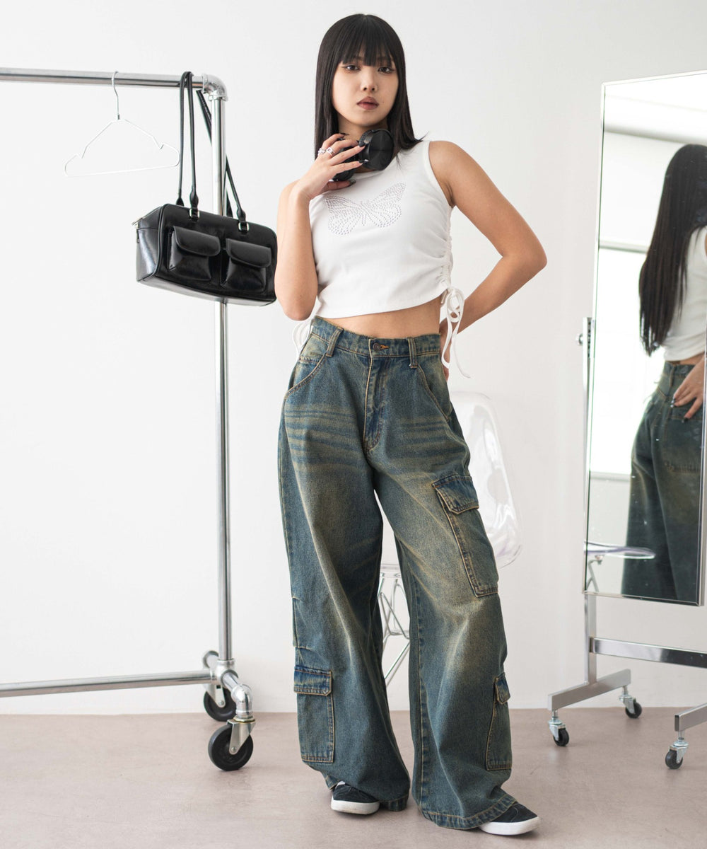 ホワイト モデル：160cm F着用