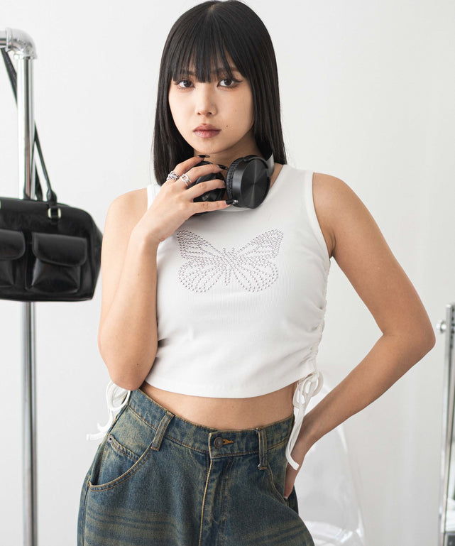 ホワイト モデル：160cm F着用